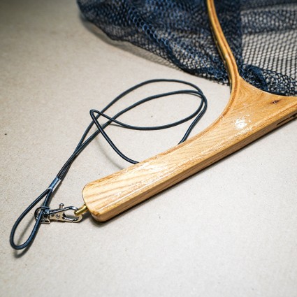 Подсак Fly Fishing Trout Net Bent Handle Rubber Coated Net M 54x27x40cm фото 3