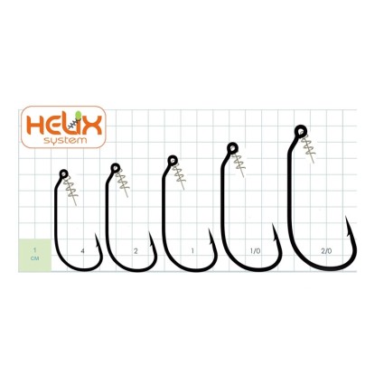 Крючки GURZA Easy Swim Bait Hook #1/0 Black Nickel 9pcs фото 2