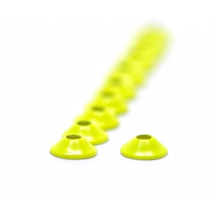 Конус Future Fly UfoDisc 6.0mm Fl Chartreuse 10pcs фото 1
