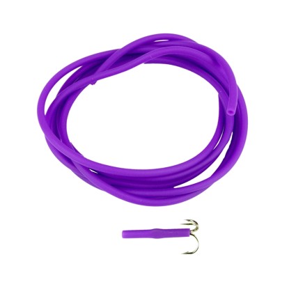 Трубка силикон Future Fly Soft Knot Control Ø2.5 Purple фото 1
