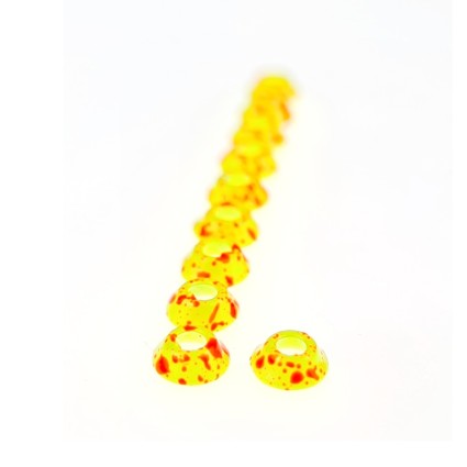 Конус Future Fly Tungsten Nano UfoDisc 4.5mm 0.18g Pingo/Yellow 10pcs фото 1